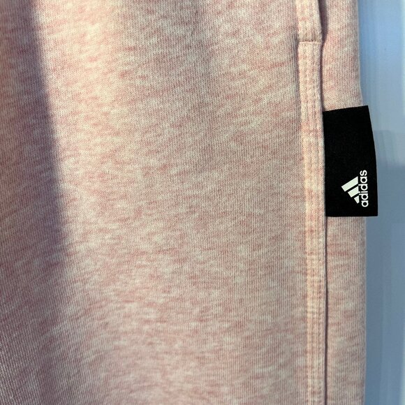 Adidas Pink Wide Leg Full Length Pants - Picture 1 of 5